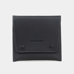 Кофр для украшений Grand из кожи теленка, черного цвета