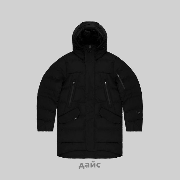 Пуховик мужской Krakatau Strofo Long Down Jacket артикул:Qm488-1 - купить в магазине Дайс