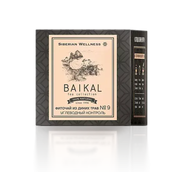 Фиточай из диких трав № 9 (Углеводный контроль) Baikal Tea Collection