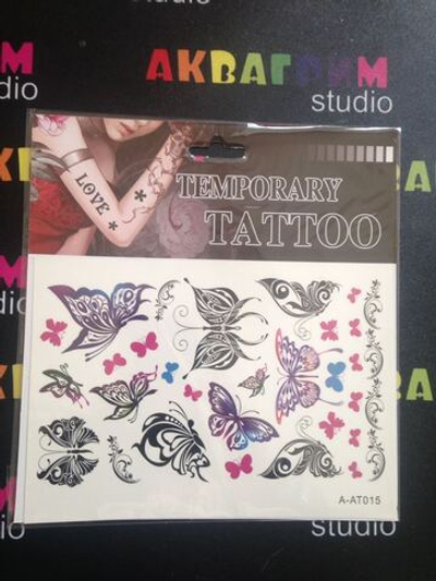 Флеш тату Бабочки