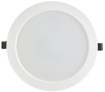 Светильник светодиодный ДВО 1615 белый круг 24Вт 6500К IP20 IEK