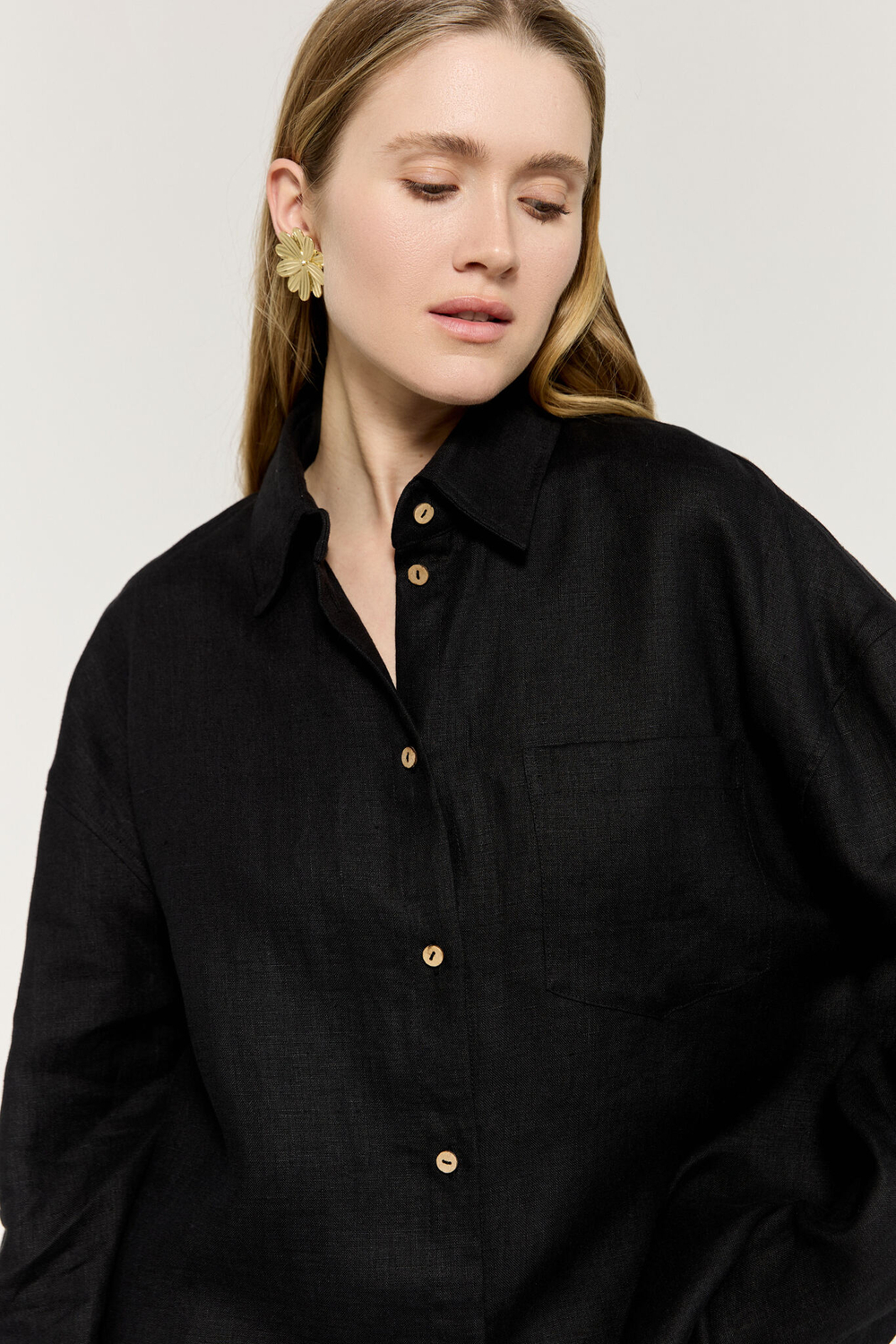 Рубашка Drugaya изо льна