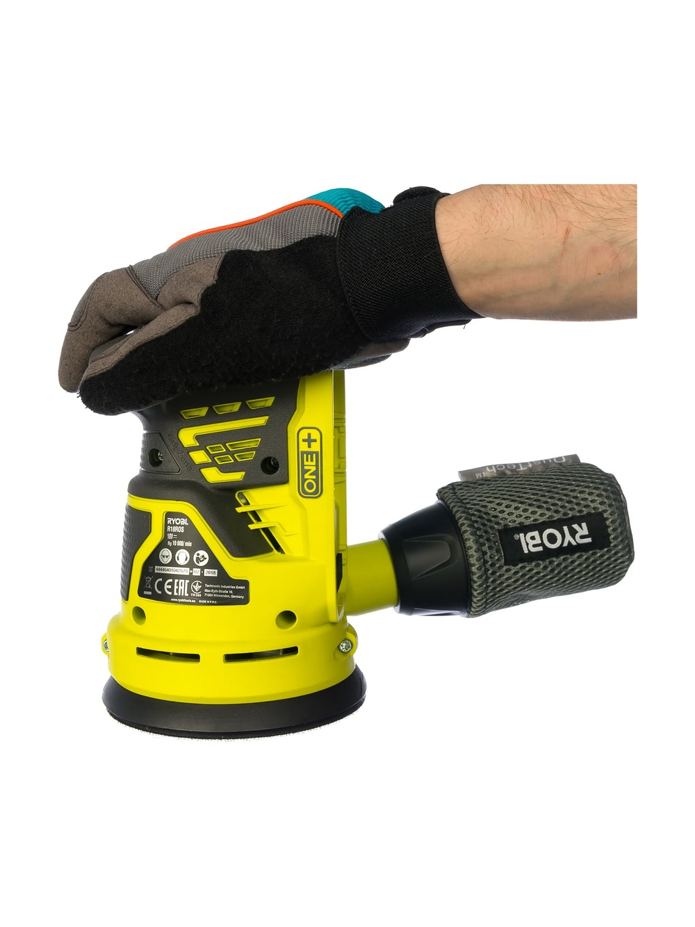 Эксцентриковая шлифмашина Ryobi ONE+ R18ROS-0 5133002471