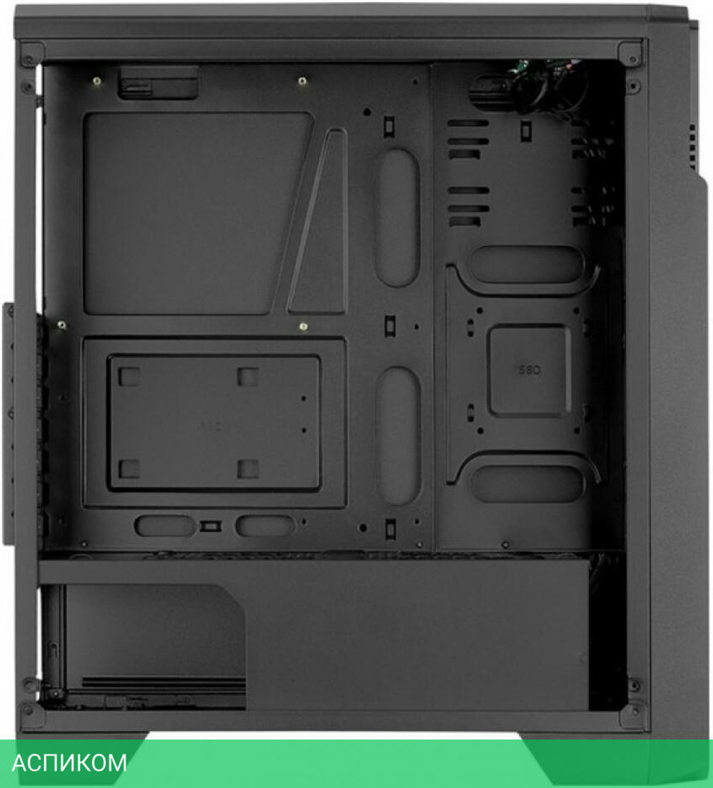 Корпус Aerocool Ore Saturn без БП ATX (FRGB-G-BK-v1)