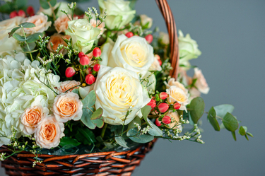 Не просто букет… Корзины с цветами