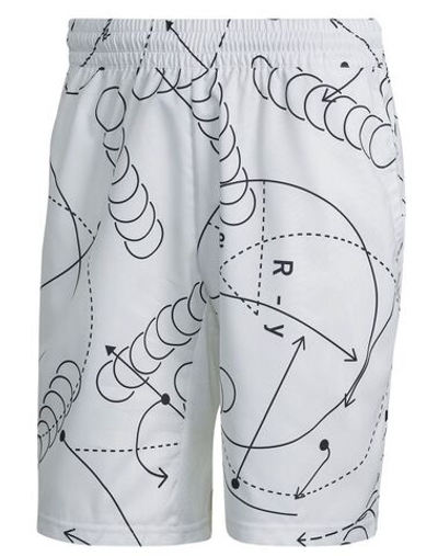 Мужские шорты теннисные Adidas Club Graphic Tennis Shorts - white