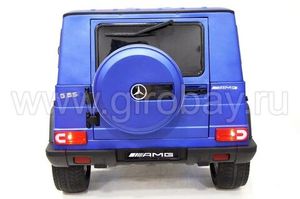 Детский электромобиль River Toys Mercedes-Benz-G65-AMG синий