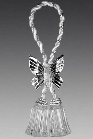 Украшение &quot;Подвеска с колокольчиками&quot; цвет белый 15 см, (151036)