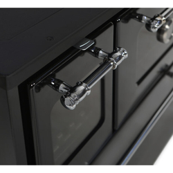 Дровяная кухонная печь Simge Soba 701-G OMEGA Blek