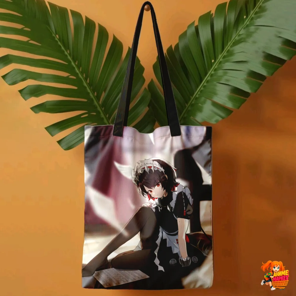 Сумка шоппер с принтом Zenless Zone Zero