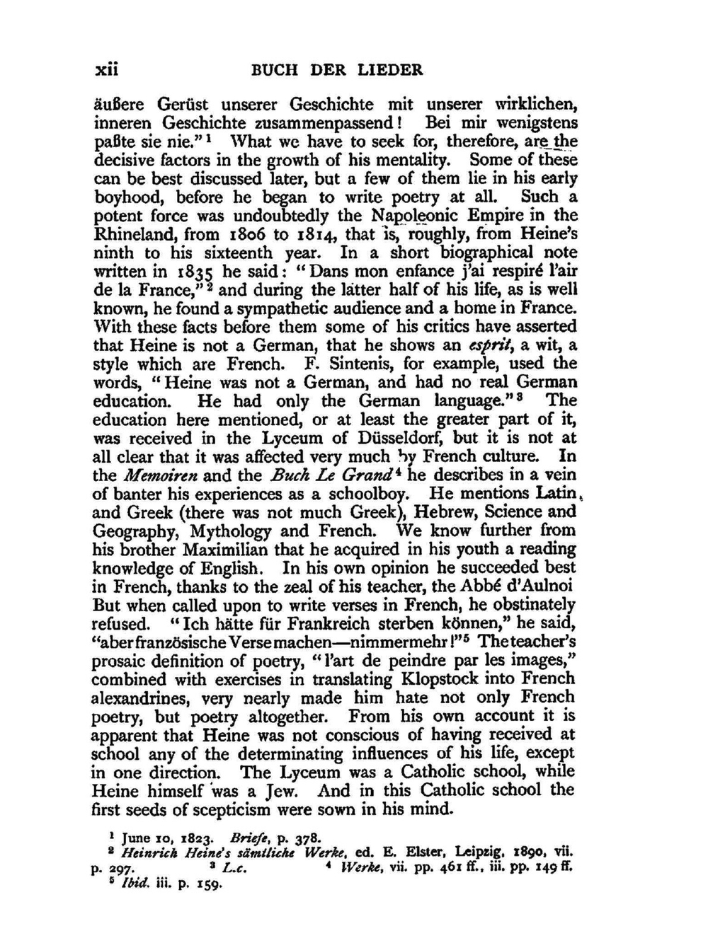 Buch der Lieder | Heinrich Heine