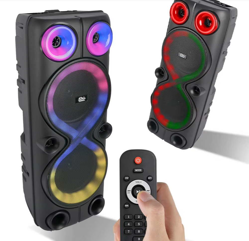 Напольная колонка Sing-e ZQS-8238 (8"40W/4.5A/+бесп.микрофон)