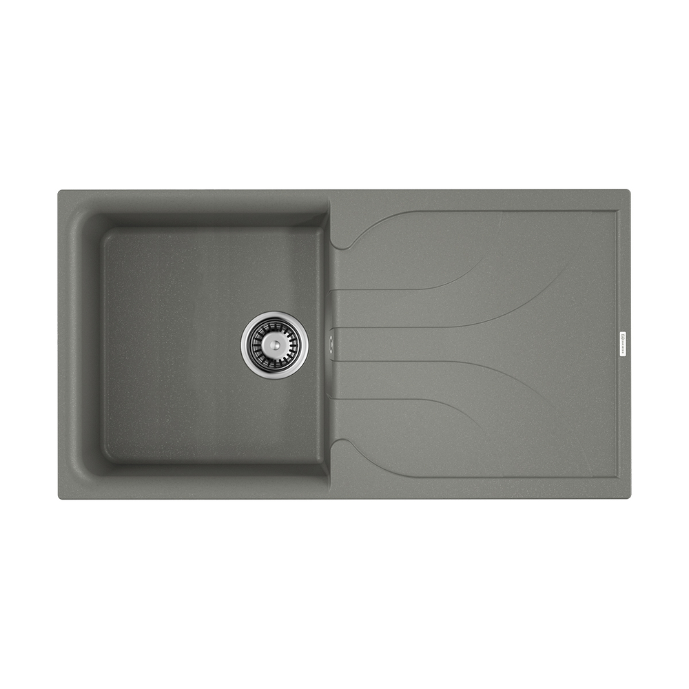 Мойка Omoikiri Yasugata 100-GR Tetogranit | Leningrad grey