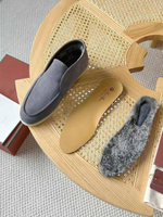Высокие лоферы Loro Piana