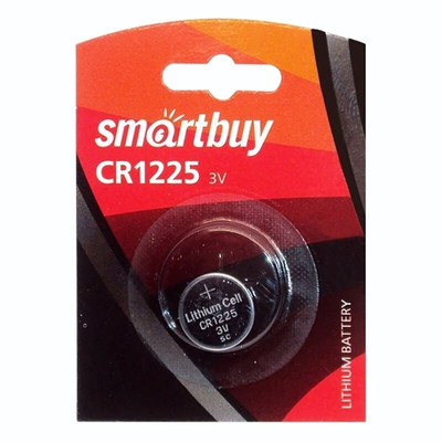 Элемент питания Smartbuy CR1225 BL/1 (комплект 5 шт)