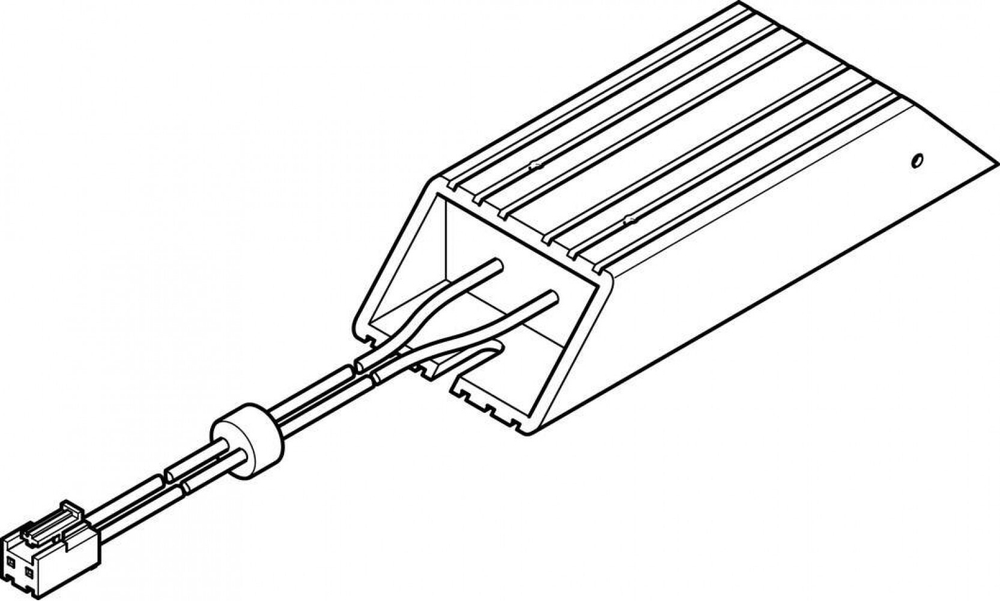 Тормозящий резистор Festo CACR-LE2-6-W60
