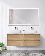 Мебель для ванной комнаты со столешницей BelBagno KRAFT-1200 Rovere Nebrasca Nature