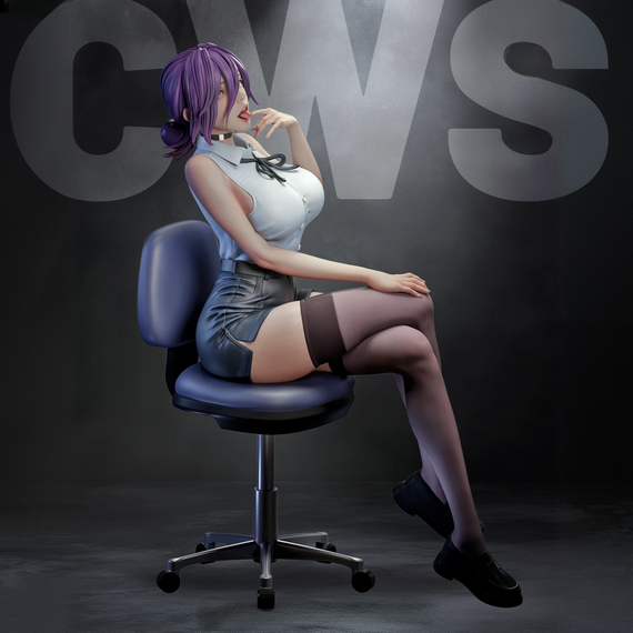 Reze office Lady - Chainsaw Man