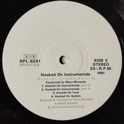 Винтажная виниловая пластинка LP Meco Monardo Hooked On Instrumentals (Japan 1984) (Promo)