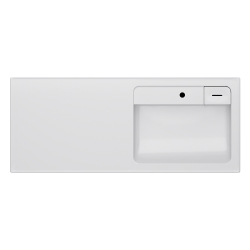 M85AFSX0602WG X-Joy, База под столешницу для стиральной машины, напольная, 60 см, 2 ящика, белый гля