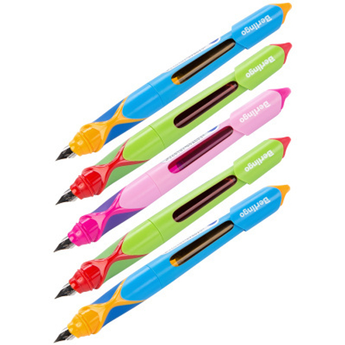 Ручка перьевая детская Berlingo "Hybrid", синяя