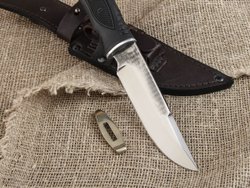 Нож трансформер "Енот", сталь Bohler N690, рукоять резина