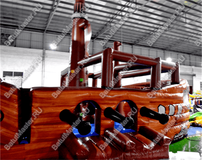 Надувной корабль "Весёлый Роджер Brown"