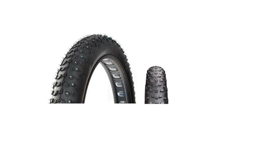 Покрышка CHAO YANG 26"х 4.00 (100-559) H-5202, FAT шипованная (152 шипа) горная средняя, черная