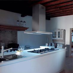 Вытяжка Falmec LUMINA NRS ISOLA GLASS STEEL 90