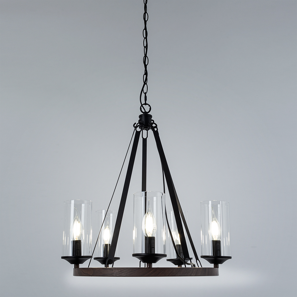 Подвесная люстра Arte Lamp A7014SP-5BK