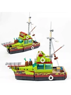 Конструктор Побег из пасти мозазавра 888 деталей FC3724