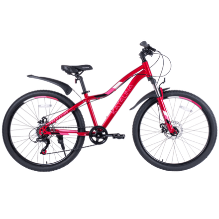 Велосипед TechTeam Katalina 26"х14" красный 2023