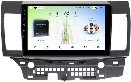 Магнитола для Mitsubishi Lancer X 2007-2016 - Teyes CC4L-DTS монитор 10.1" IPS, Android 14, Быстрая, Snapdragon 662, CarPlay, 4G SIM-слот