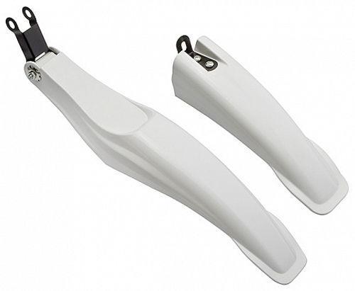 Крылья 20" быстросъемные XH-B111 пластиковые белые, в инд. упак.