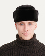 Шапка из меха норки