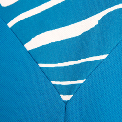 Мужское теннисное поло Nike Dri-Fit Court Slam MB T-Shirt Men - Petrol, White