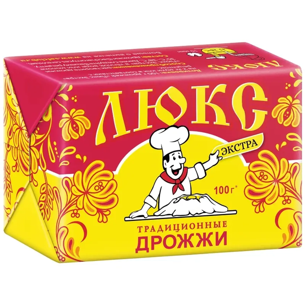 Дрожжи Прессованные Люкс 100 г
