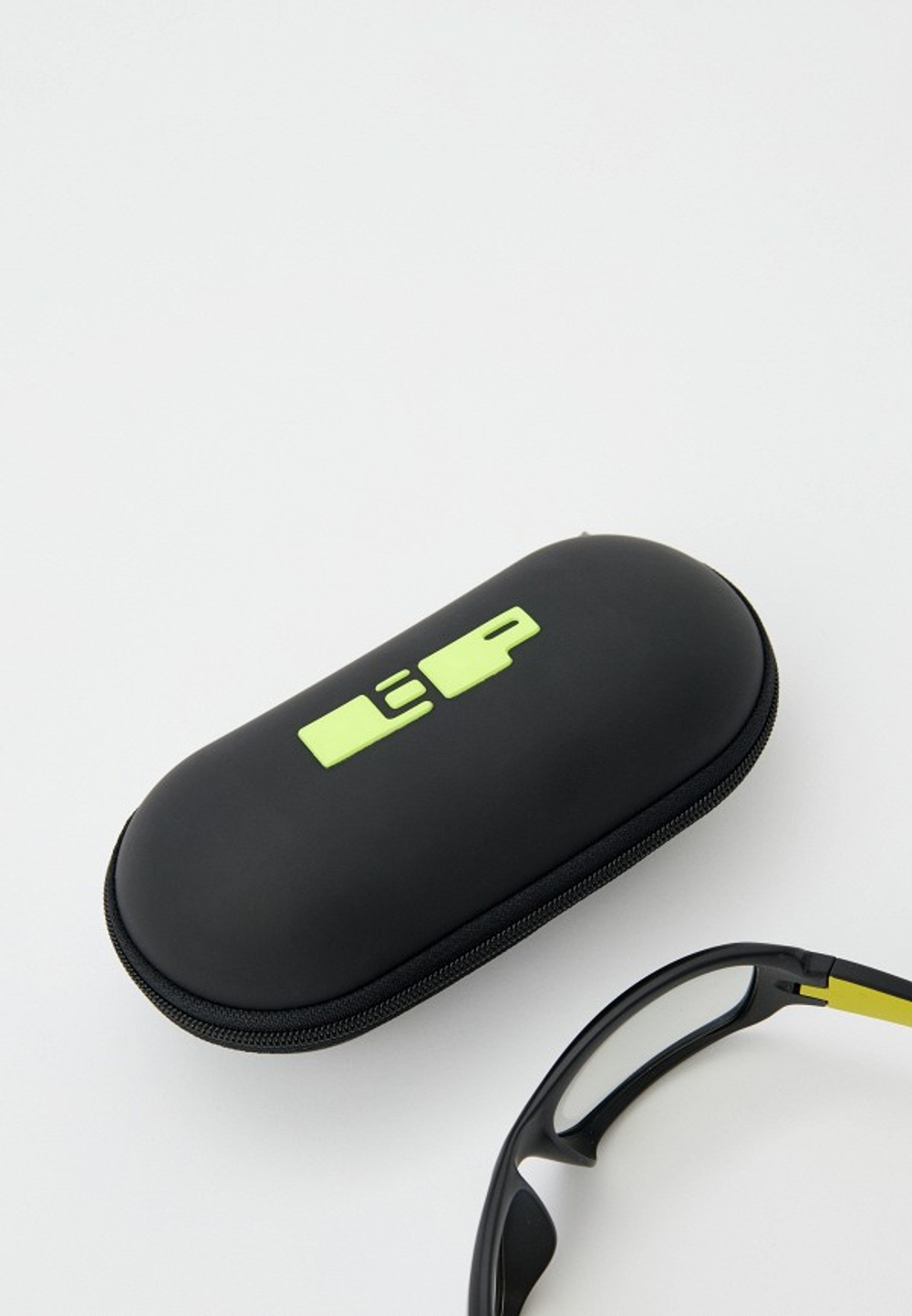 Спортивные очки LiP FLO / Matt Black - Mustard / PC Photochromic / ecLiPse Series ML Silver Smoke AF Lens