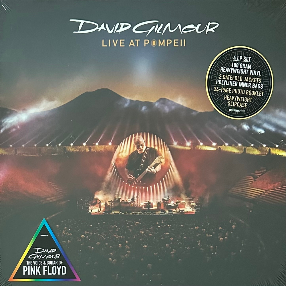David Gilmour ‎– Live At Pompeii 4LP (Европа 2017г.)