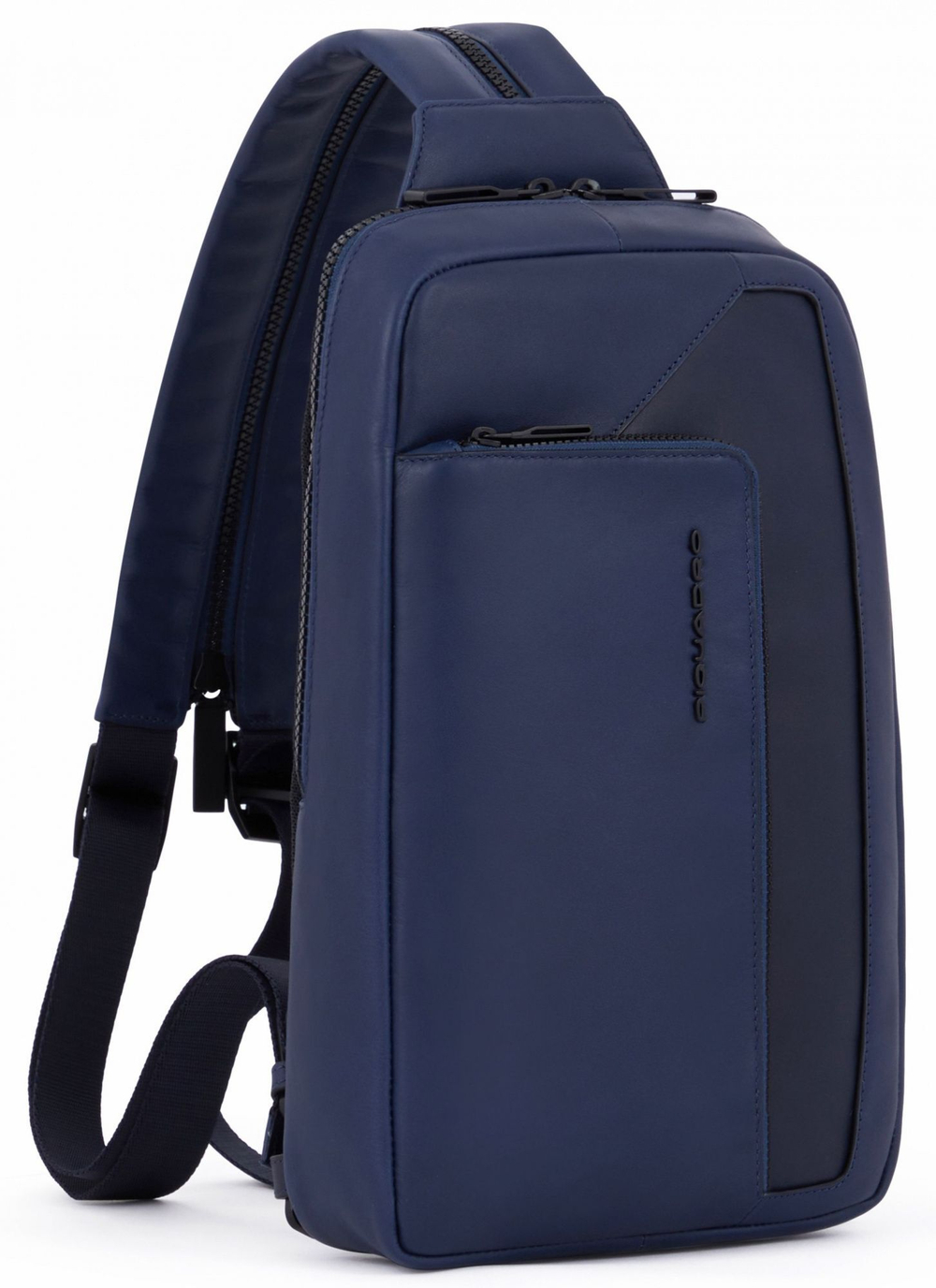 Рюкзак слинг Piquadro Aye CA6205W119/BLU синий кожа