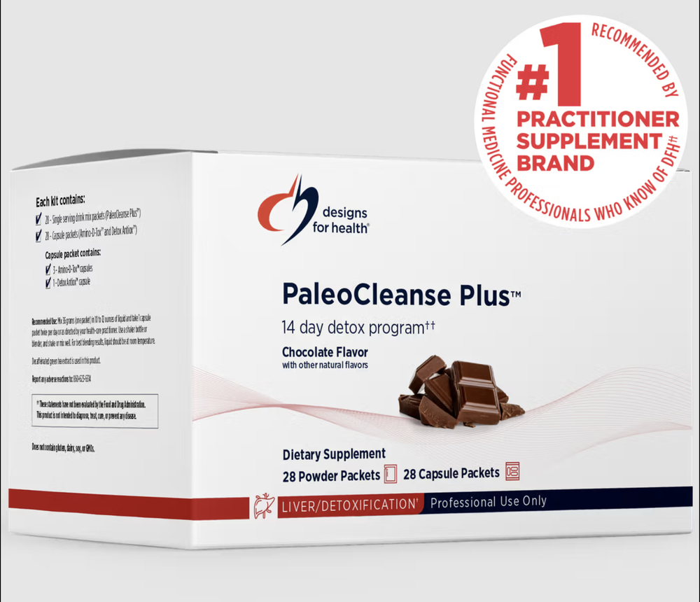 Designs For Health - PaleoCleanse Plus™ Chocolate 14 Day Detox Program