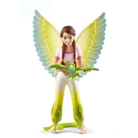 Шляйх Elven World Bayala Movie - Эльфийка Сура с попугаем Куак 70584