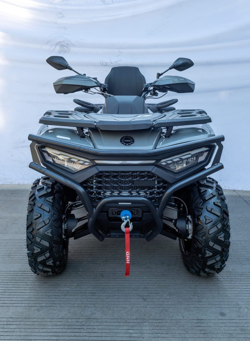 Квадроцикл HND QRX 650 PRO С ПРОБЕГОМ темно-серый