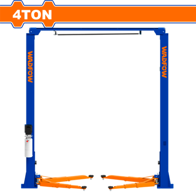 Двухстоечный электрогидравлический подъемник с верхней синхронизацией