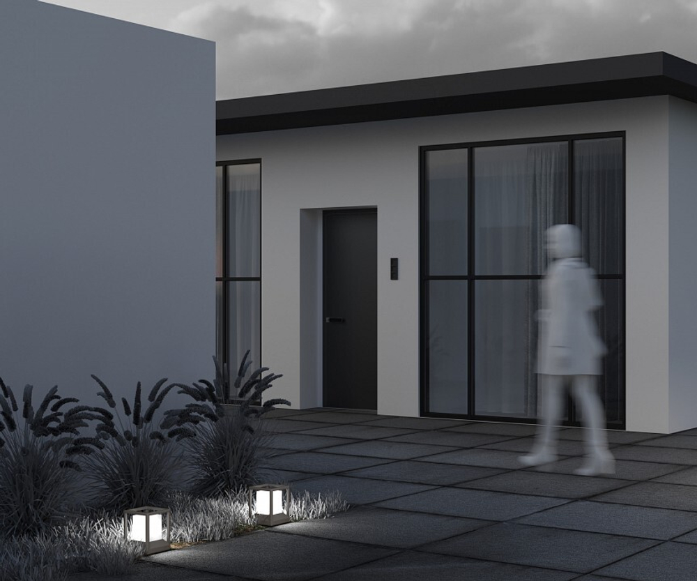 Наземный низкий светильник Maytoni Trim O455FL-01GF1