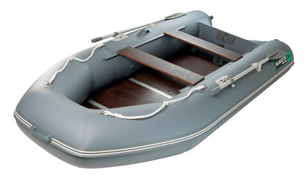Надувная лодка GLADIATOR A340TK тёмно-серый