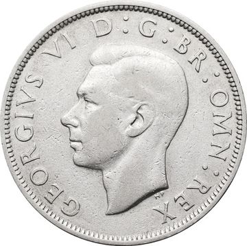 1/2 кроны 1942 Великобритания