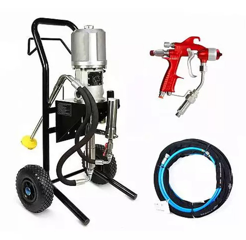 P303-AA Окрасочный аппарат Schtaer комбинированного распыления 30:1, в комплекте с шлангом 7 метров, краскораспылителем Sagola M P