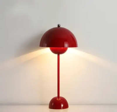 Лампа настольная/Светильник прикроватный Bauhaus + адаптер на евро вилку (Ростест)