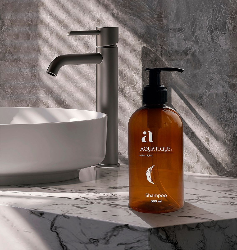 Шампунь Aquatique (20 шт.) диспенсер 300 мл